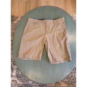 CQR Men Performance Tactical Shorts Tan Ripstop Cargo Work Shorts TXS803 40W 12L